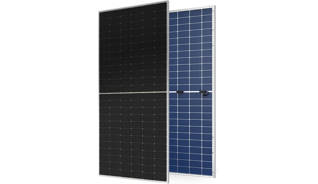 Half-cell bifacial double-glass  PV module 570-590W