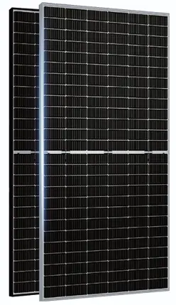 Half-cell bifacial double-glass  PV module 620-640W
